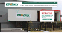 Desktop Screenshot of phoenixtransport.com.au